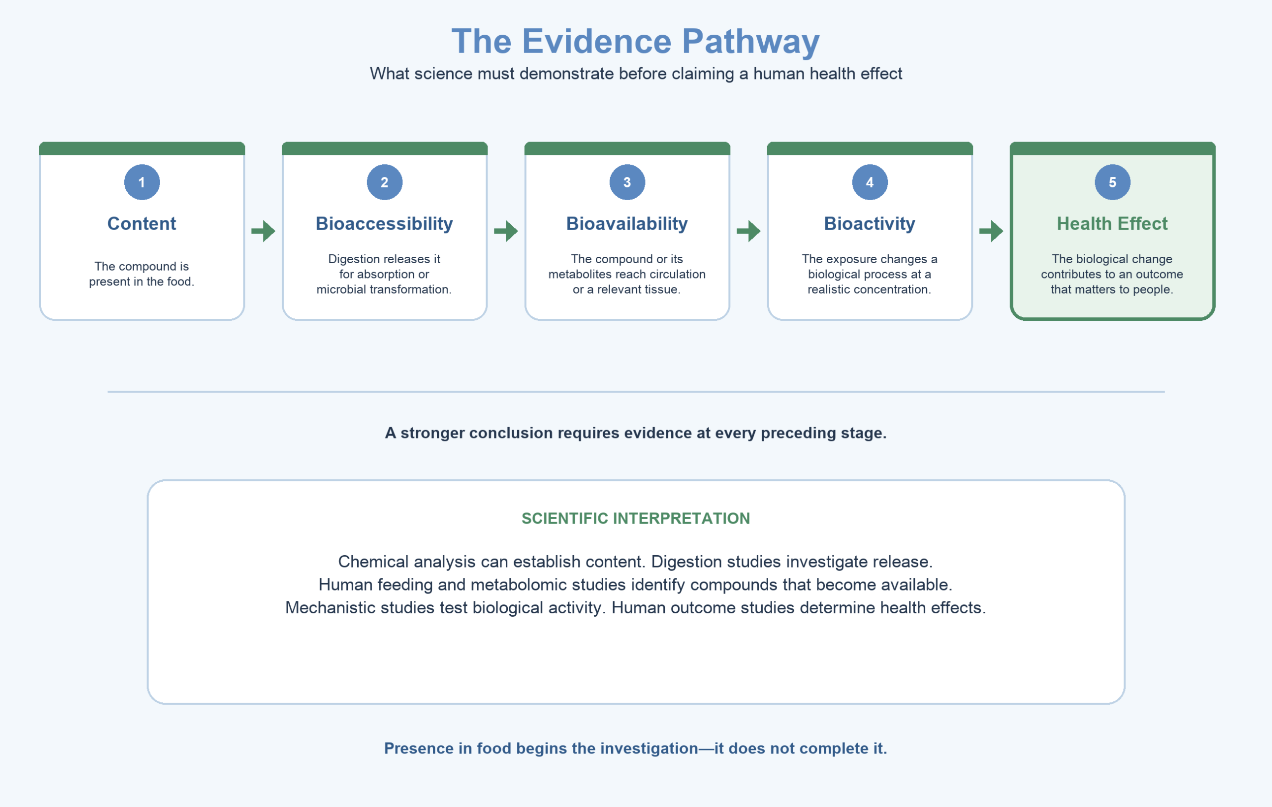 The Evidence Pathway
